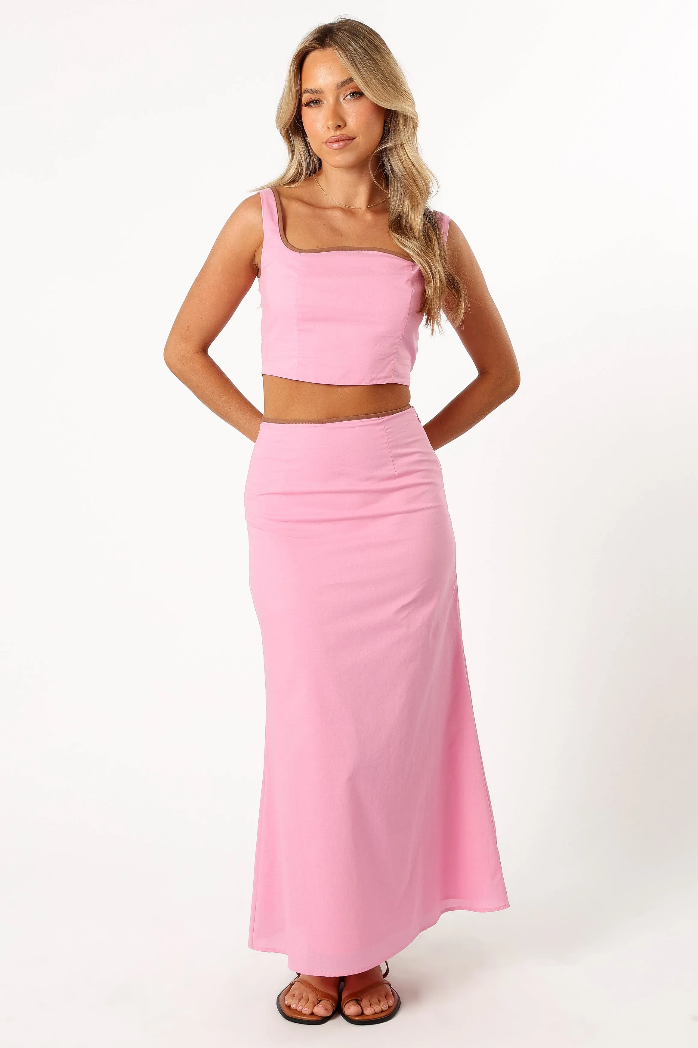 Willow Two Piece Set - Pink sold by Petal & Pup