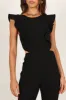 Yvonne Jumpsuit - Black sold by Petal & Pup