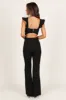 Yvonne Jumpsuit - Black sold by Petal & Pup