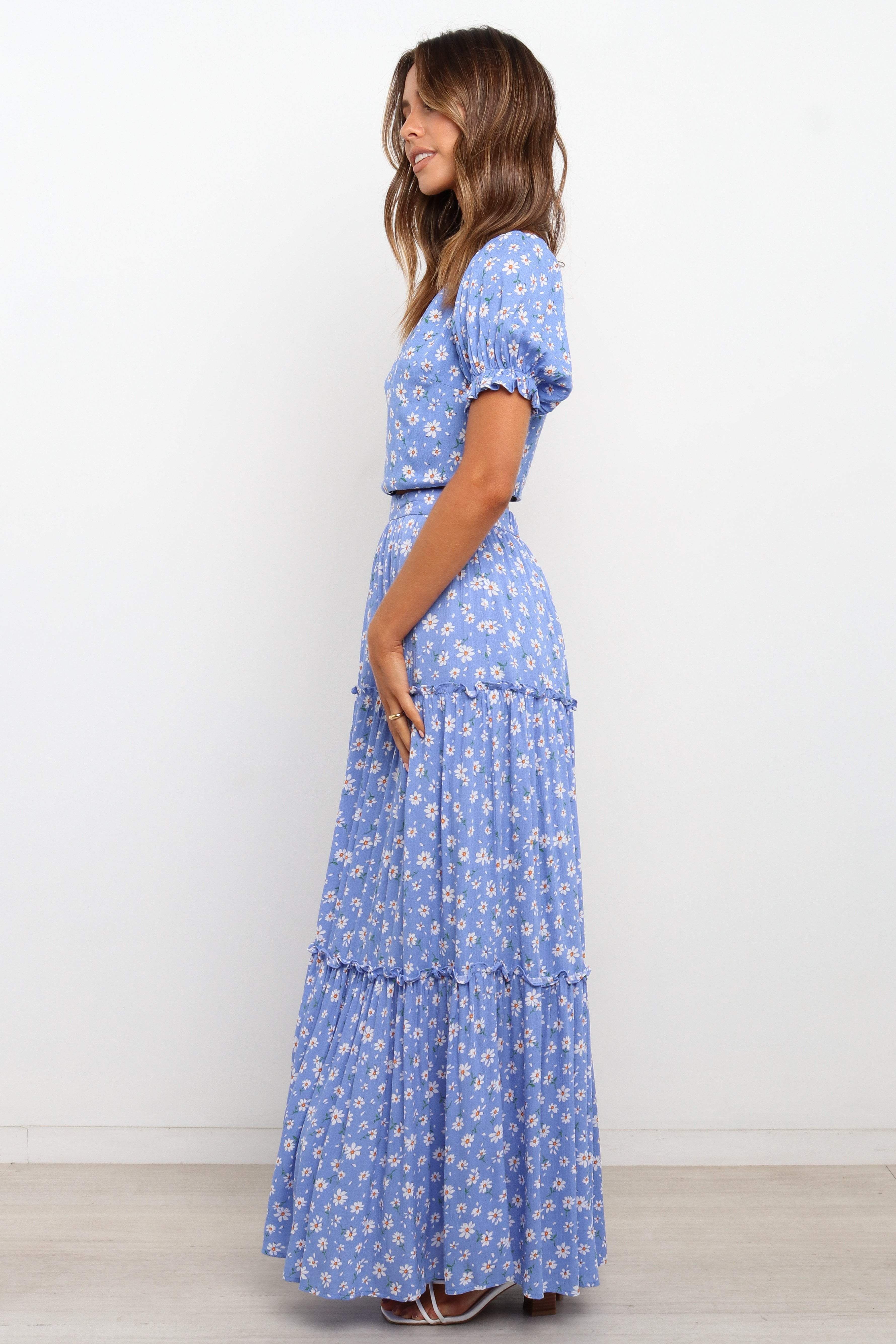 Carsa Top - Blue sold by Petal & Pup product image thumbnail 5