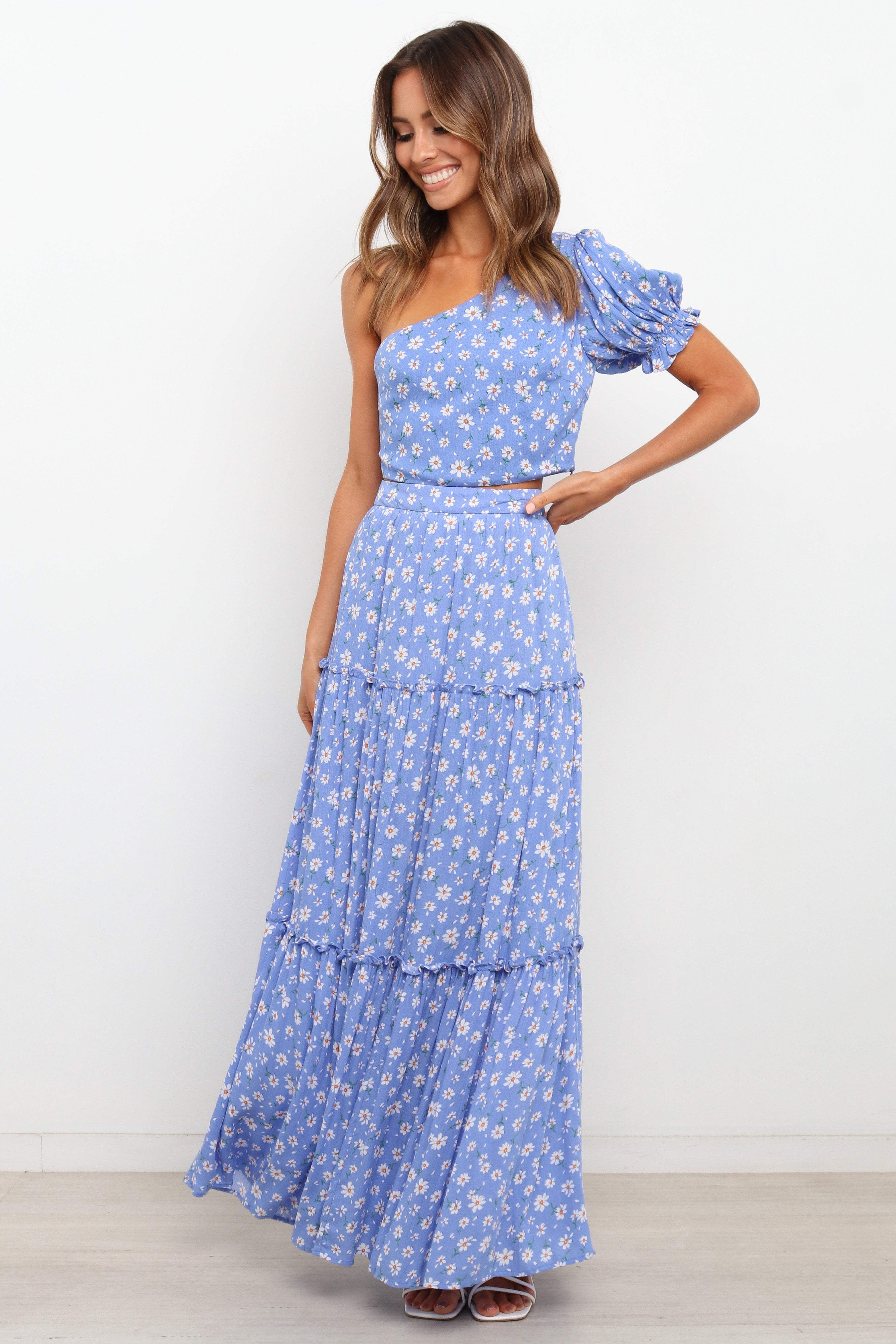 Carsa Top - Blue sold by Petal & Pup product image thumbnail 3