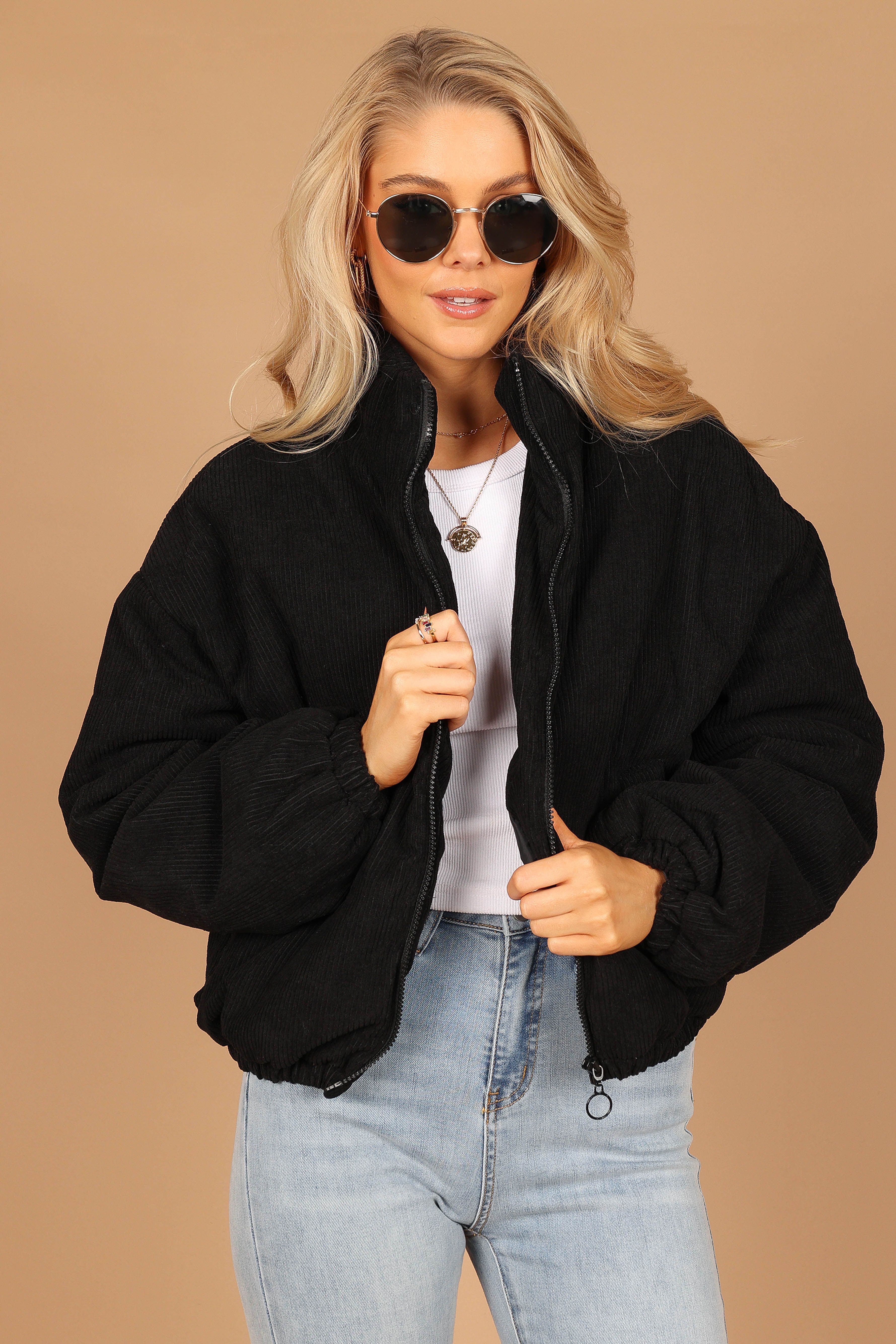 Langley Jacket - Black sold by Petal & Pup