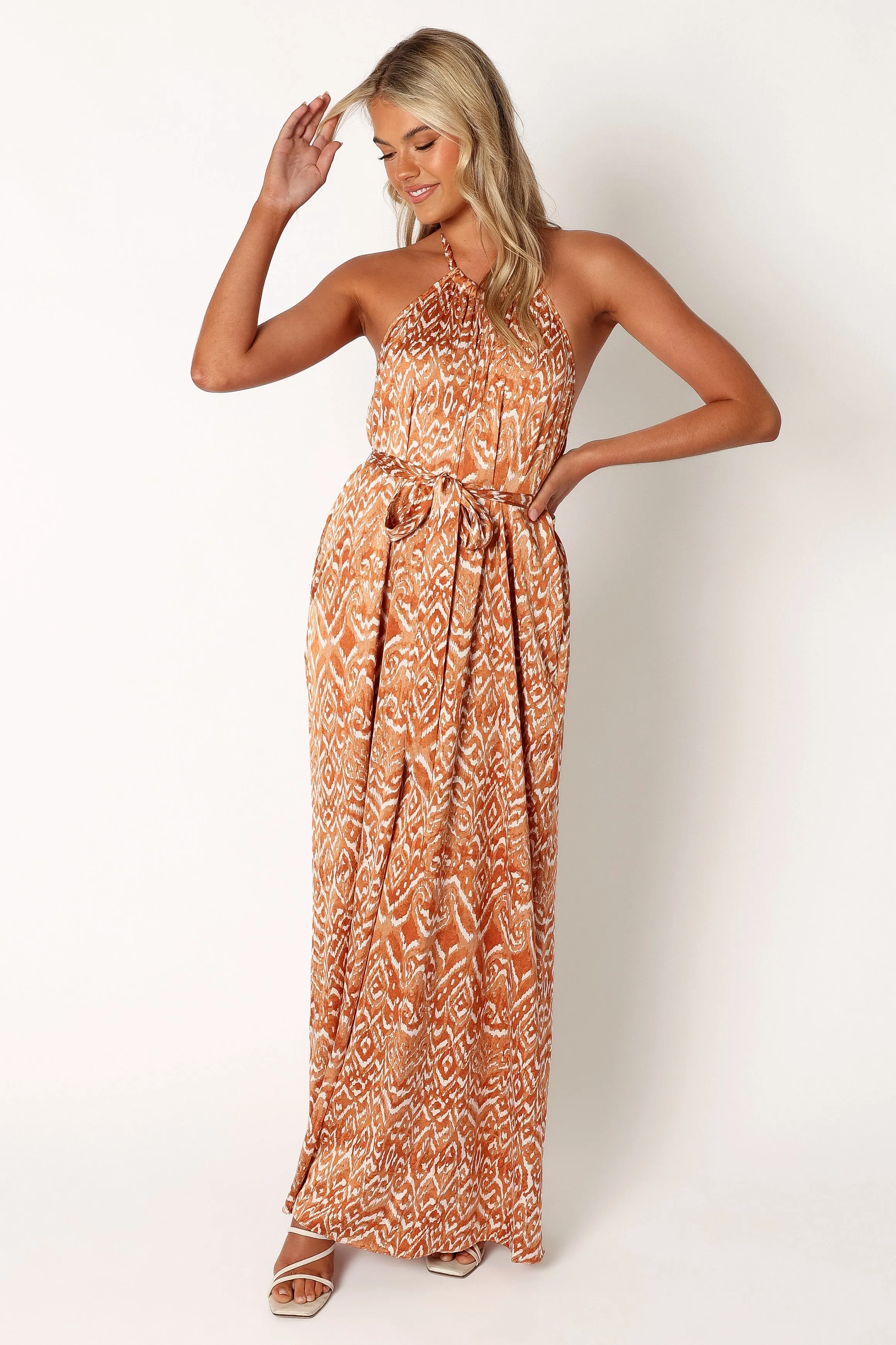 Hilton Jumpsuit - Rust sold by Petal & Pup product image thumbnail 3