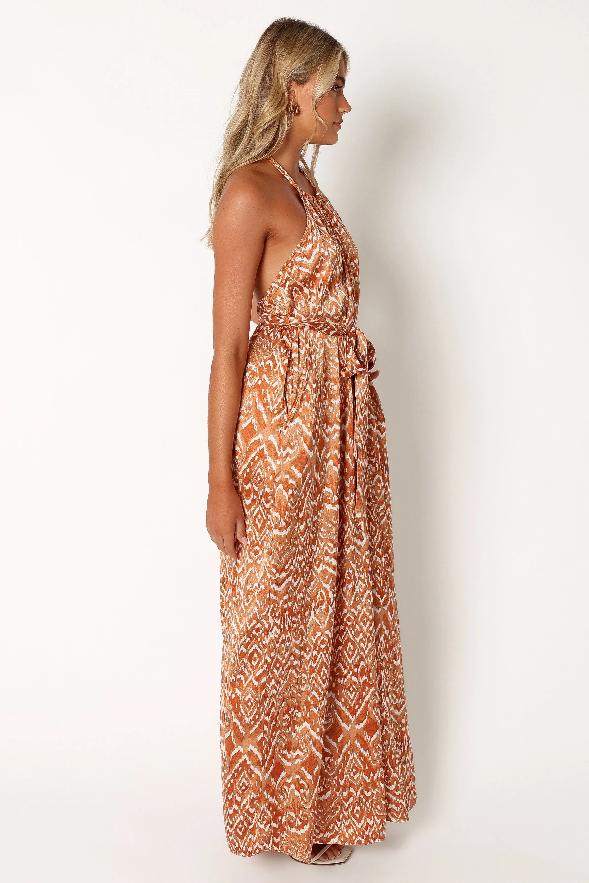 Hilton Jumpsuit - Rust sold by Petal & Pup product image thumbnail 4