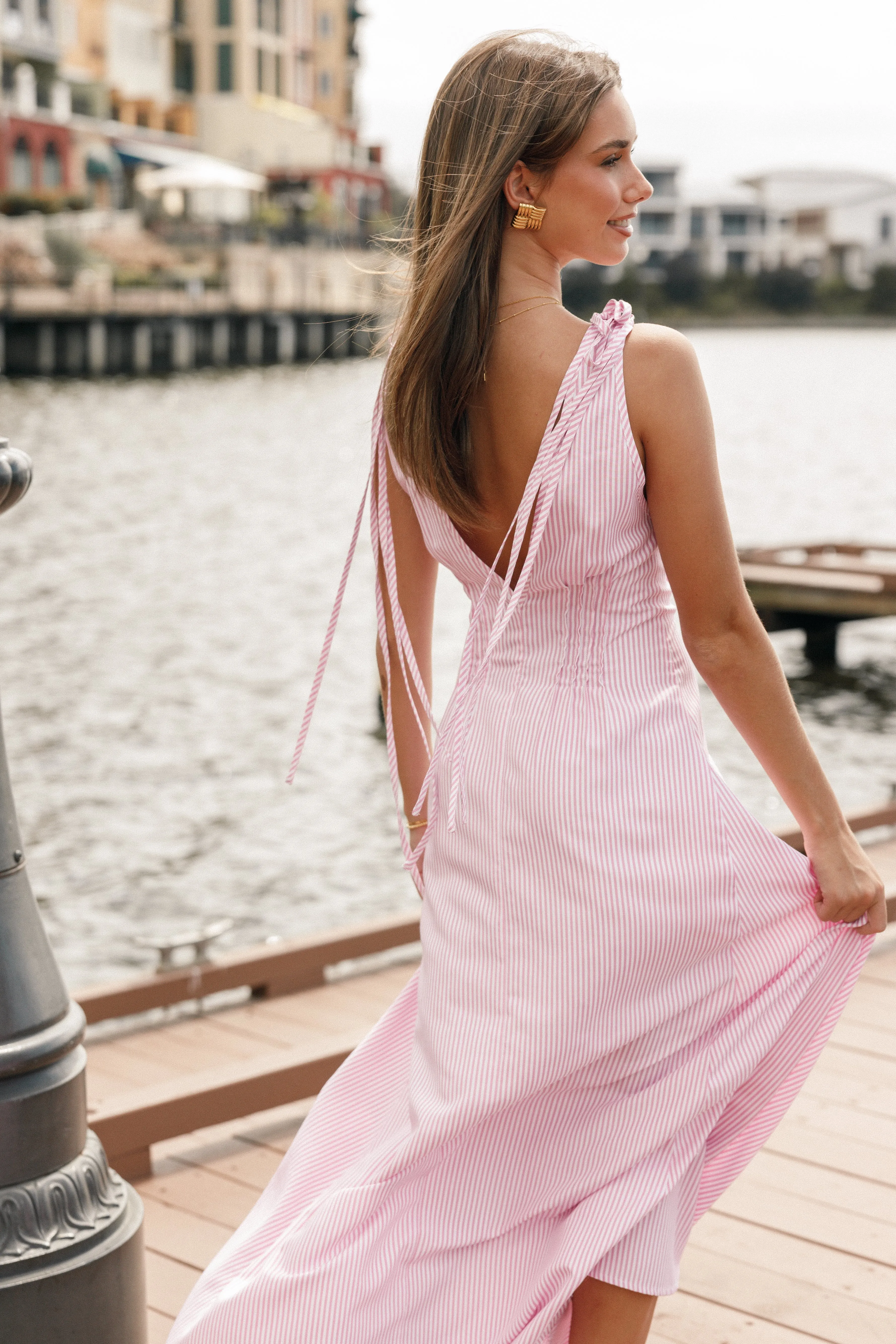 Rickie Statement Earrings - Gold sold by Petal & Pup product image thumbnail 2