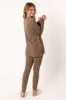 Margo Two Piece Set - Mocha sold by Petal & Pup