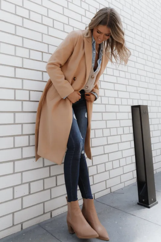 Camberwell Coat - Tan sold by Petal & Pup