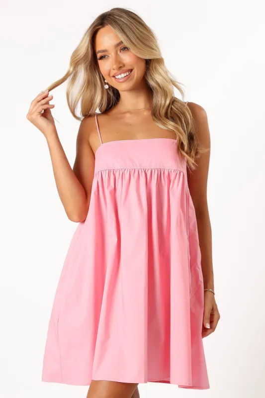 Serina Mini Dress - Pink sold by Petal & Pup