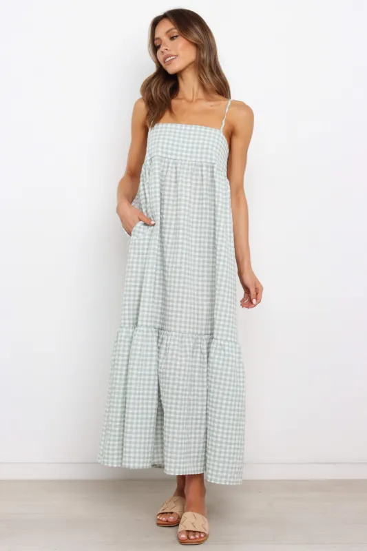 Bradley Dress - Green sold by Petal & Pup