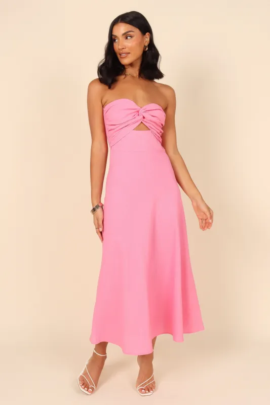 Rosetta Dress - Hot Pink sold by Petal & Pup