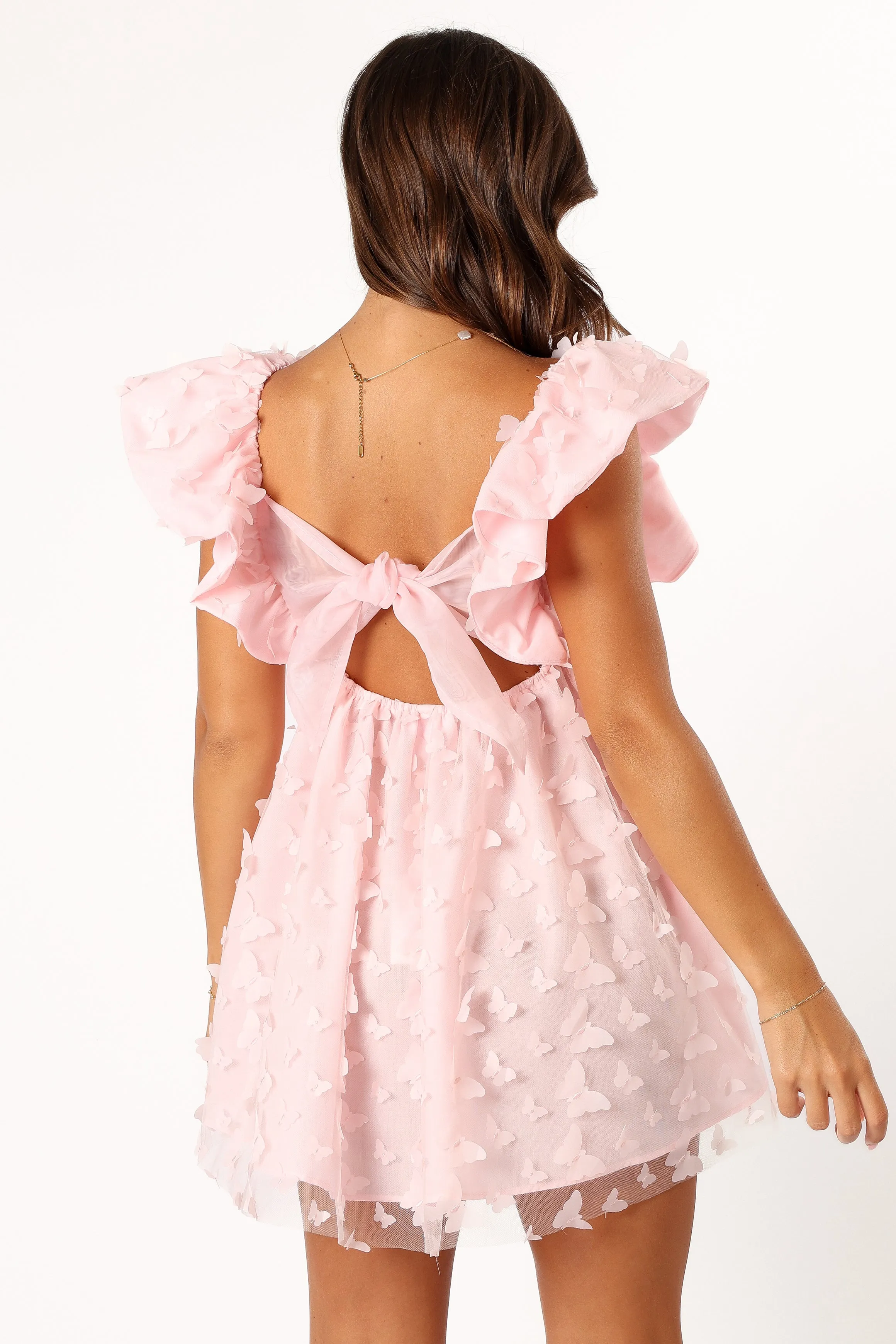 Raelyn Mini Dress - Pink sold by Petal & Pup product image thumbnail 4
