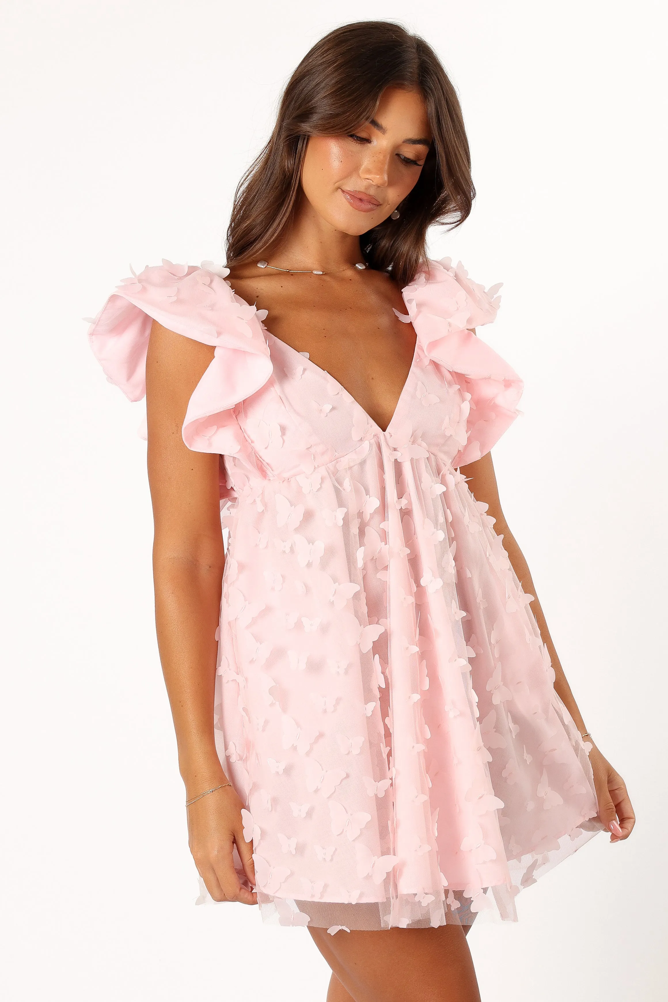 Raelyn Mini Dress - Pink sold by Petal & Pup product image thumbnail 5