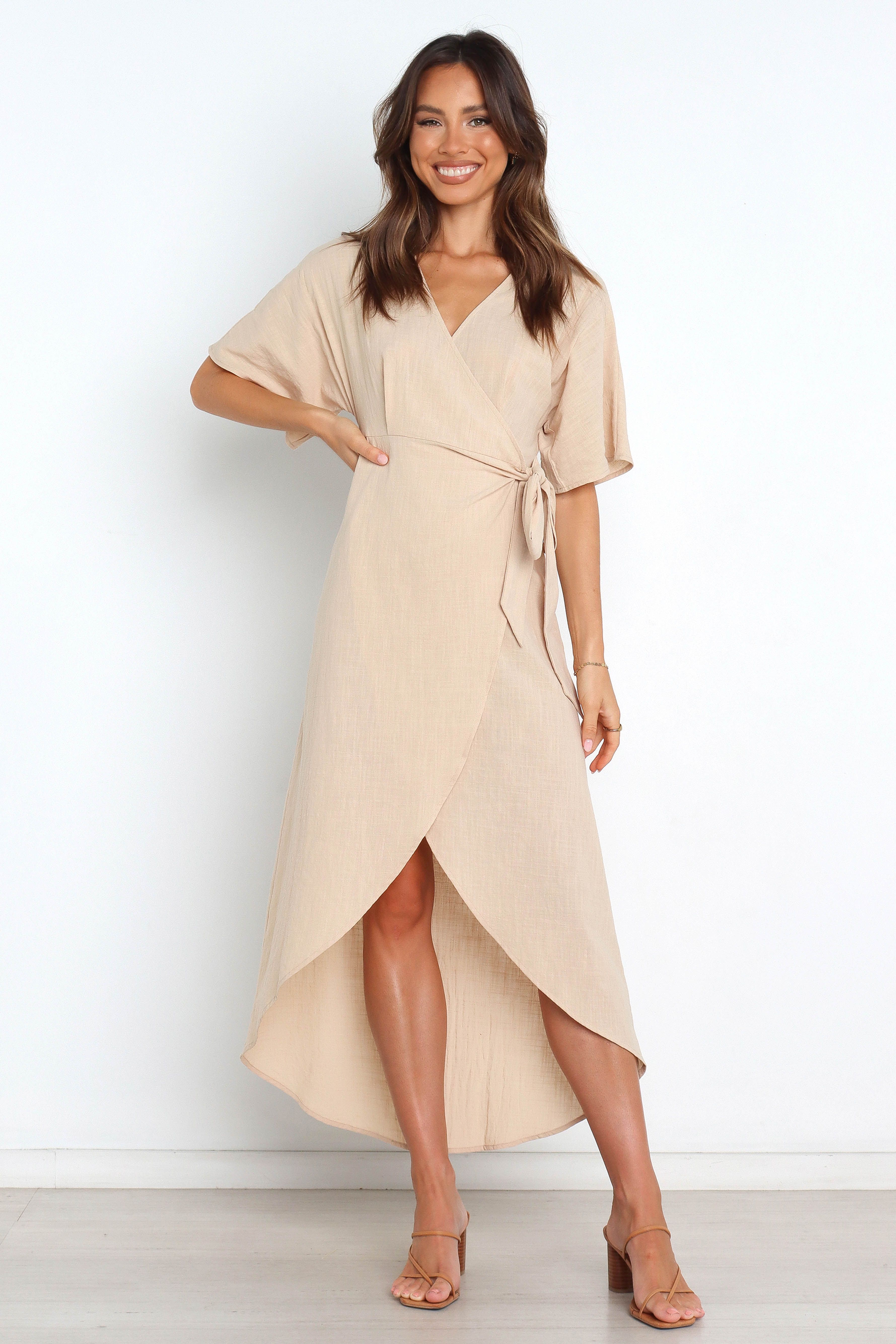 Circus Dress - Beige sold by Petal & Pup