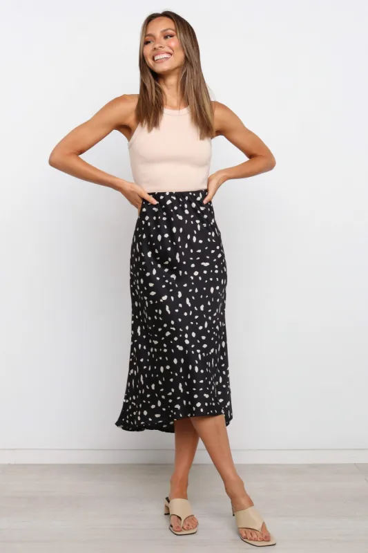 Lanskie Skirt - Black sold by Petal & Pup