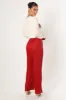 Lilianna Sequin Flare Pant - Red sold by Petal & Pup