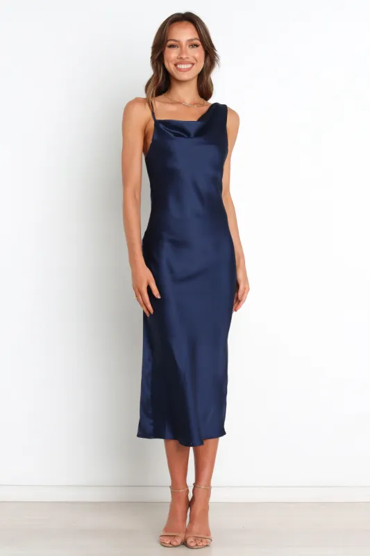 Lyam Dress - Navy sold by Petal & Pup