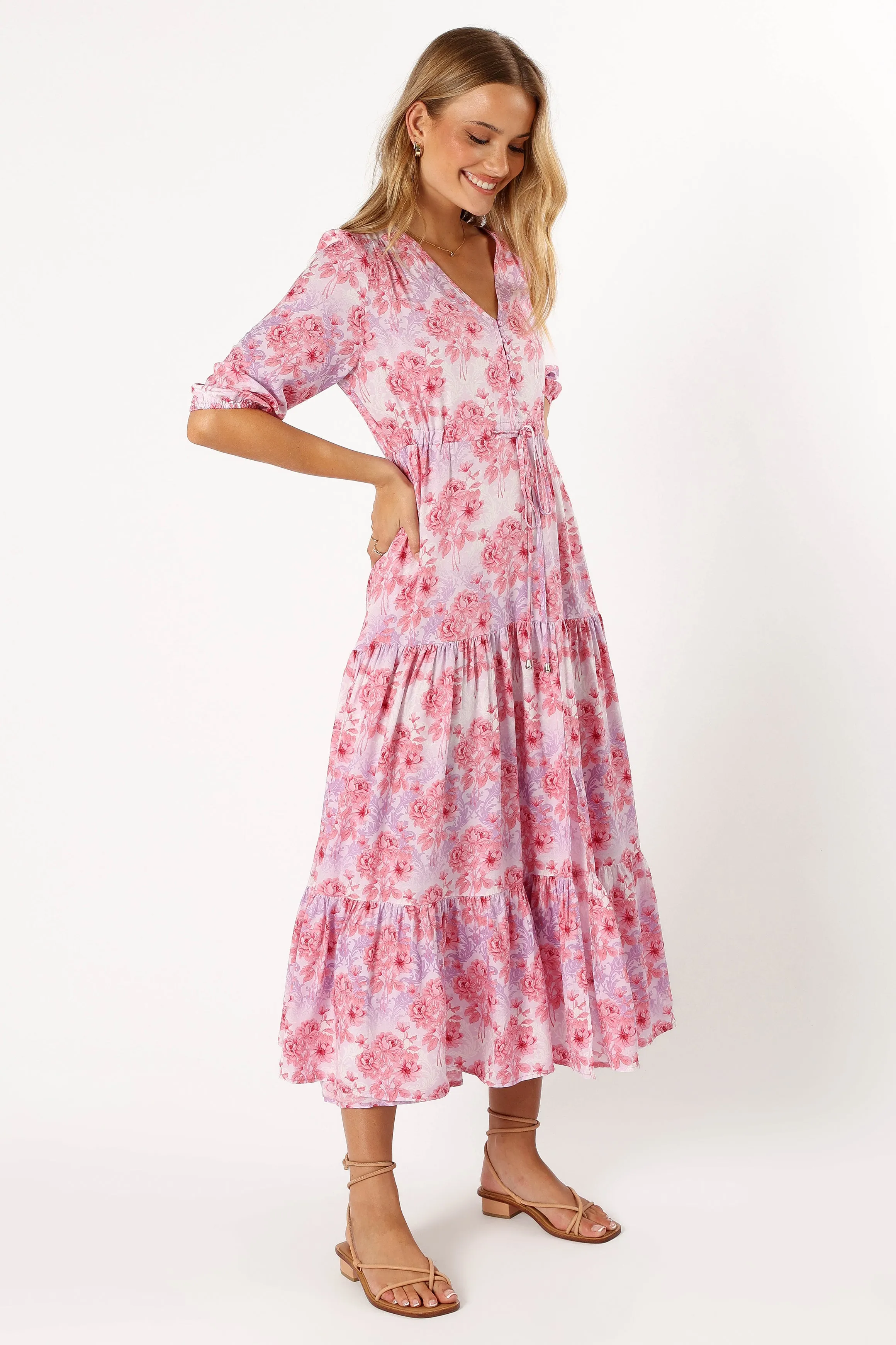 Kelda Dress - Pink/Purple sold by Petal & Pup product image thumbnail 5