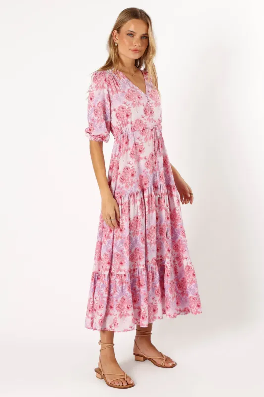 Kelda Dress - Pink/Purple sold by Petal & Pup