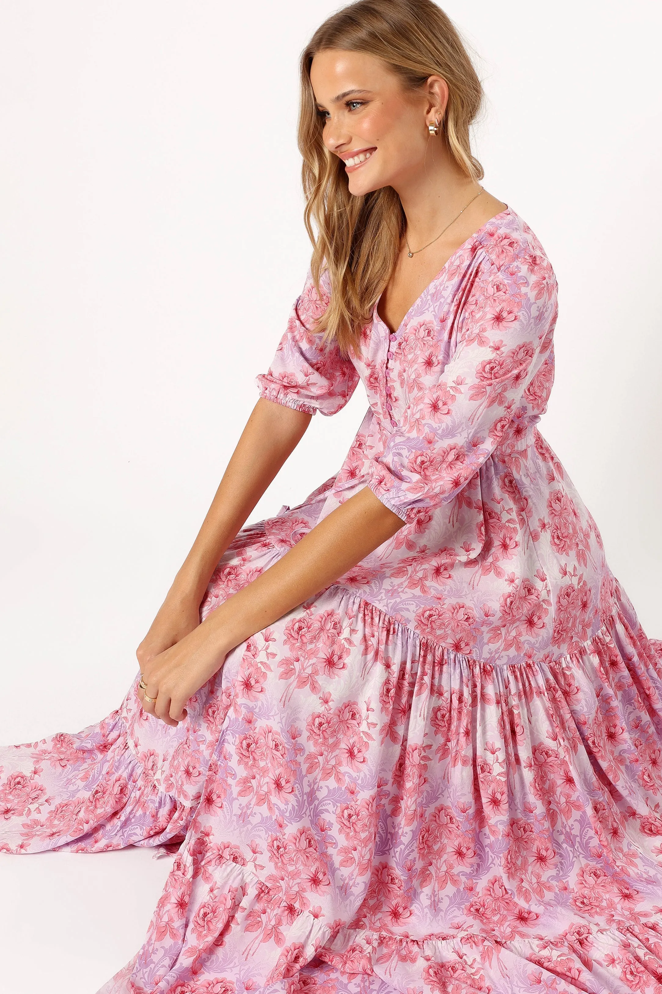 Kelda Dress - Pink/Purple sold by Petal & Pup product image thumbnail 2