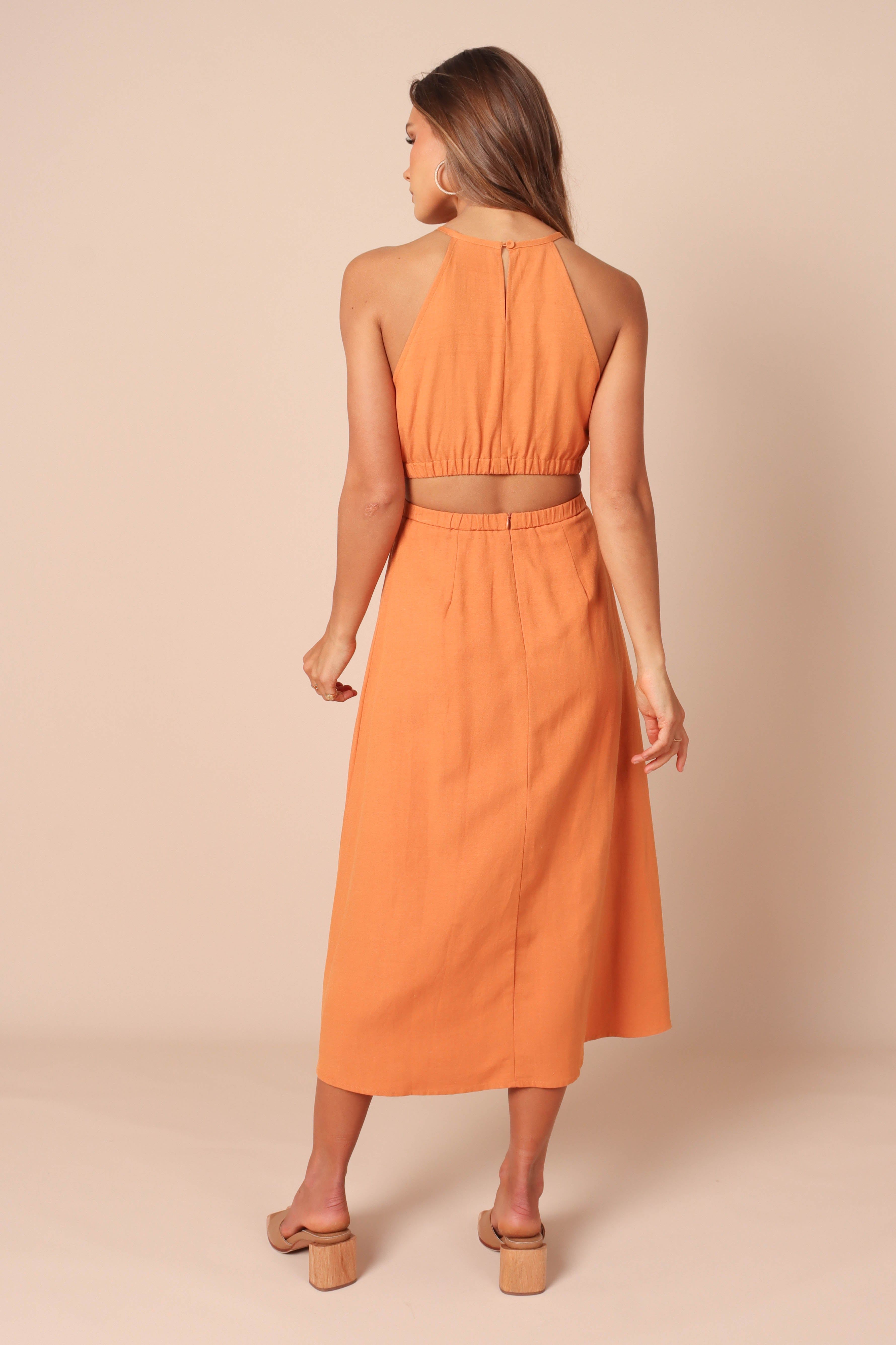 Ellis Cut Out Two Piece Set - Rust sold by Petal & Pup product image thumbnail 6