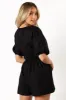 Kaia Romper - Black sold by Petal & Pup