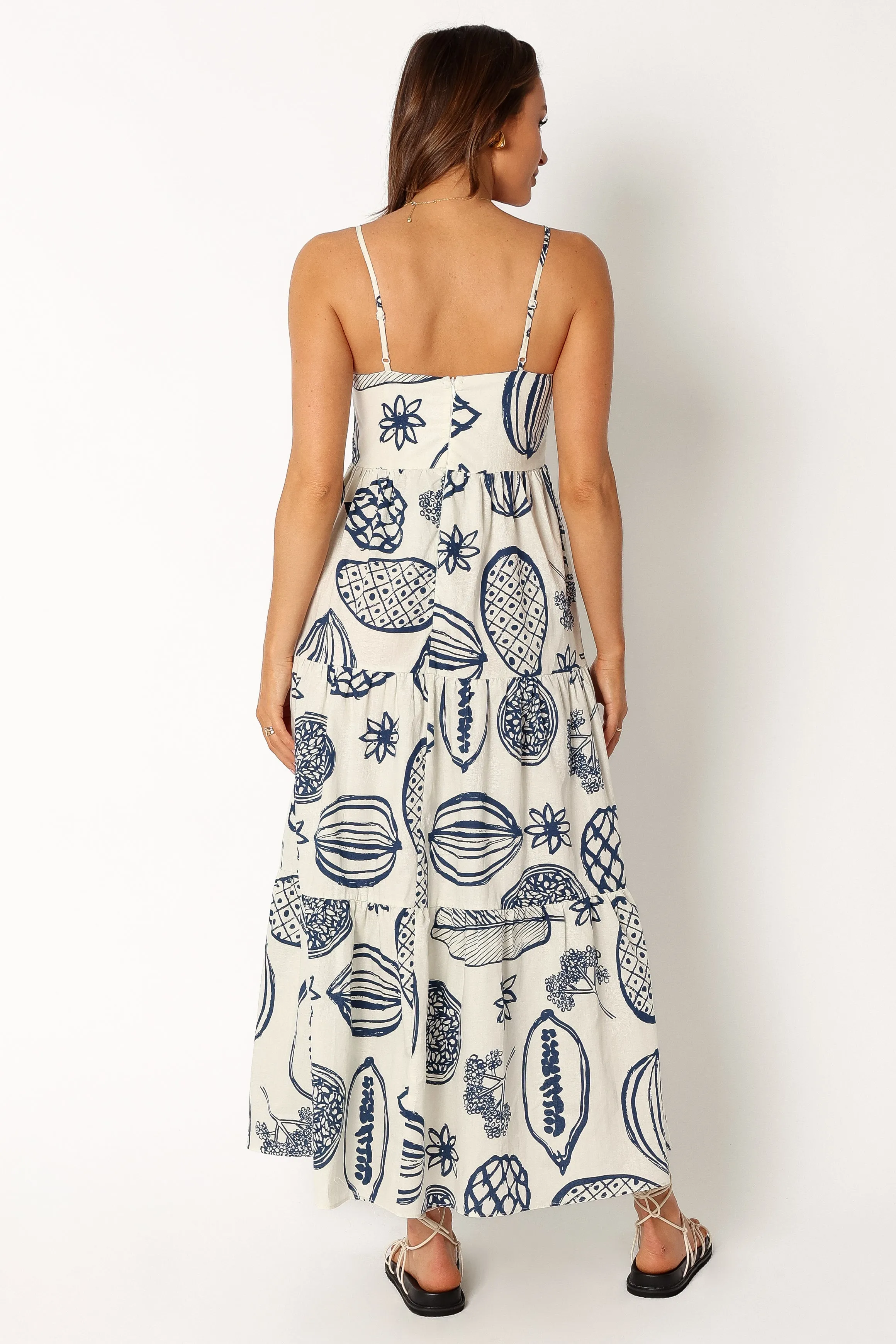 Ronin Maxi Dress - Navy sold by Petal & Pup product image thumbnail 3
