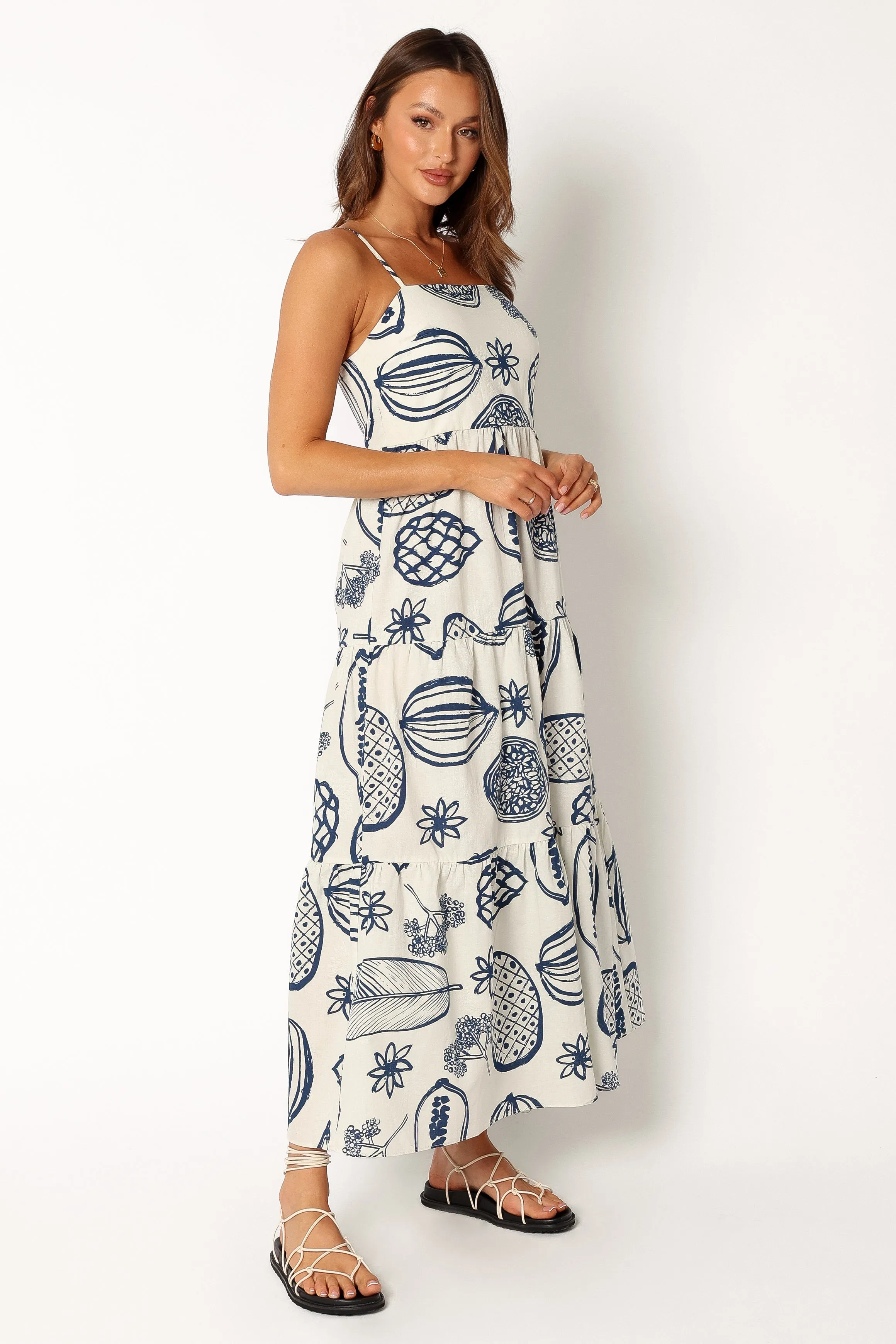 Ronin Maxi Dress - Navy sold by Petal & Pup product image thumbnail 2