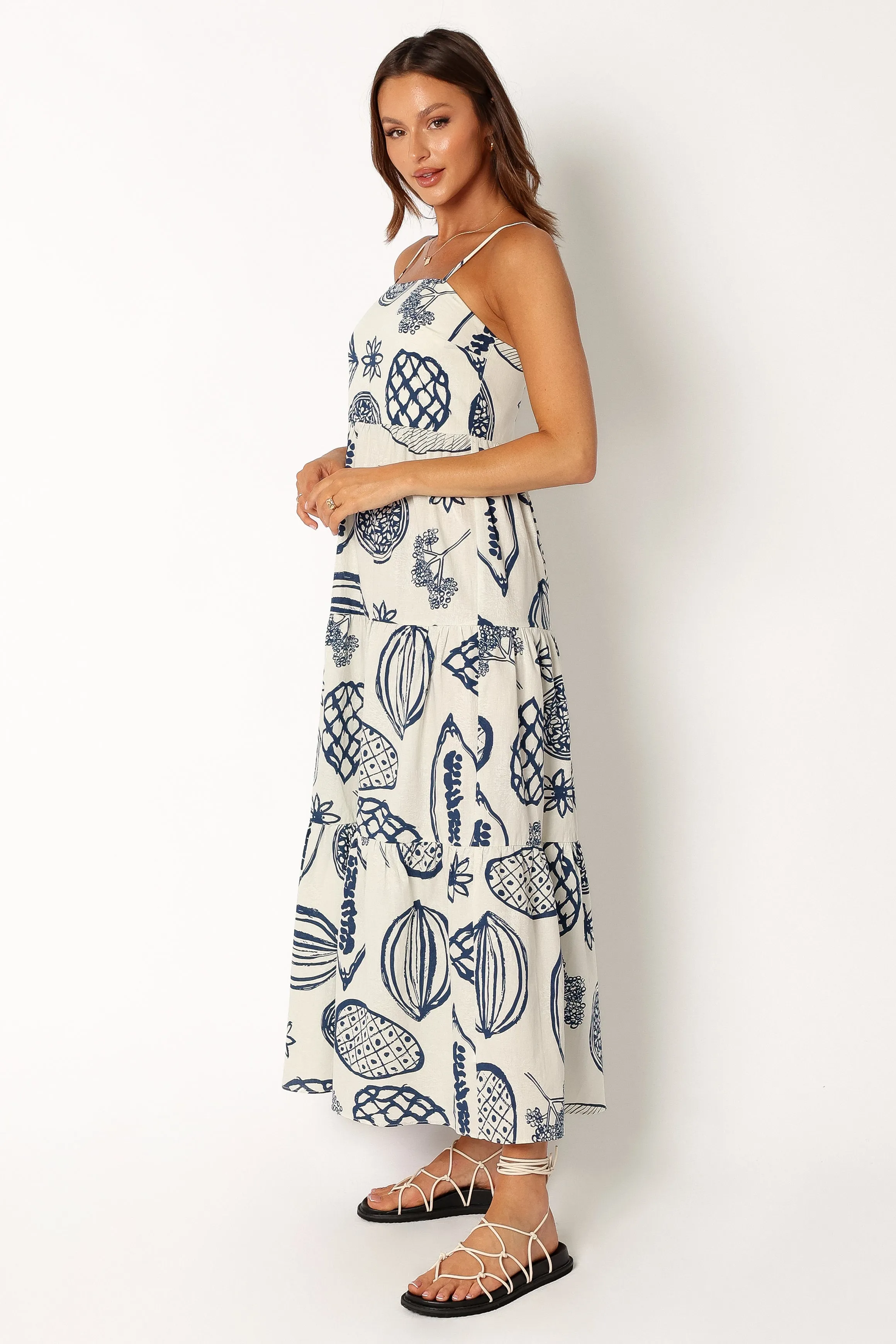 Ronin Maxi Dress - Navy sold by Petal & Pup product image thumbnail 5