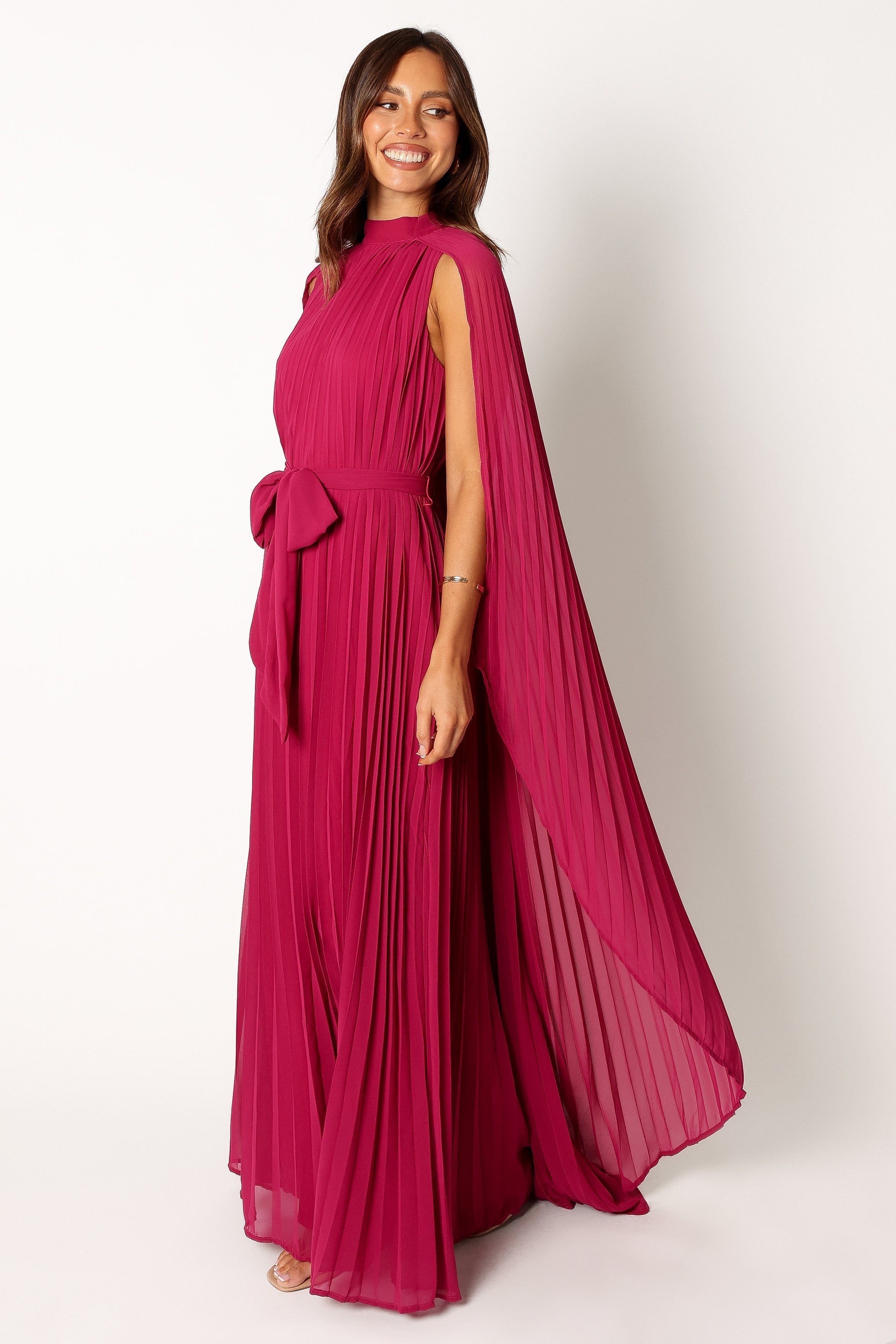 Jems Maxi Dress - Magenta sold by Petal & Pup product image thumbnail 5