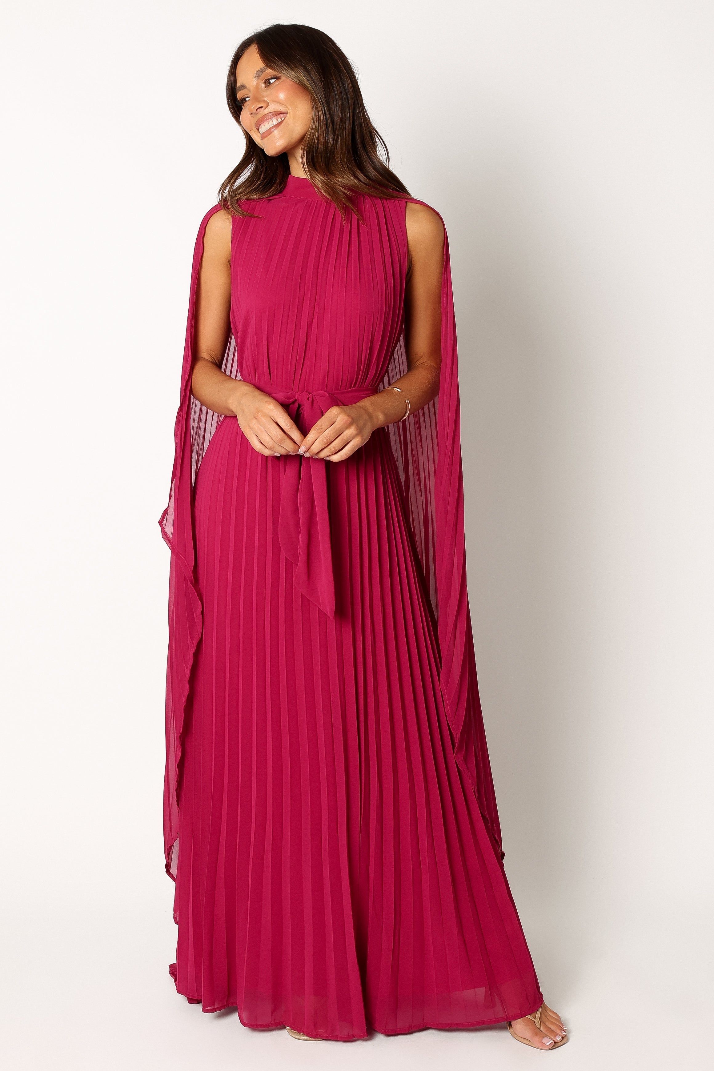 Jems Maxi Dress - Magenta sold by Petal & Pup product image thumbnail 4