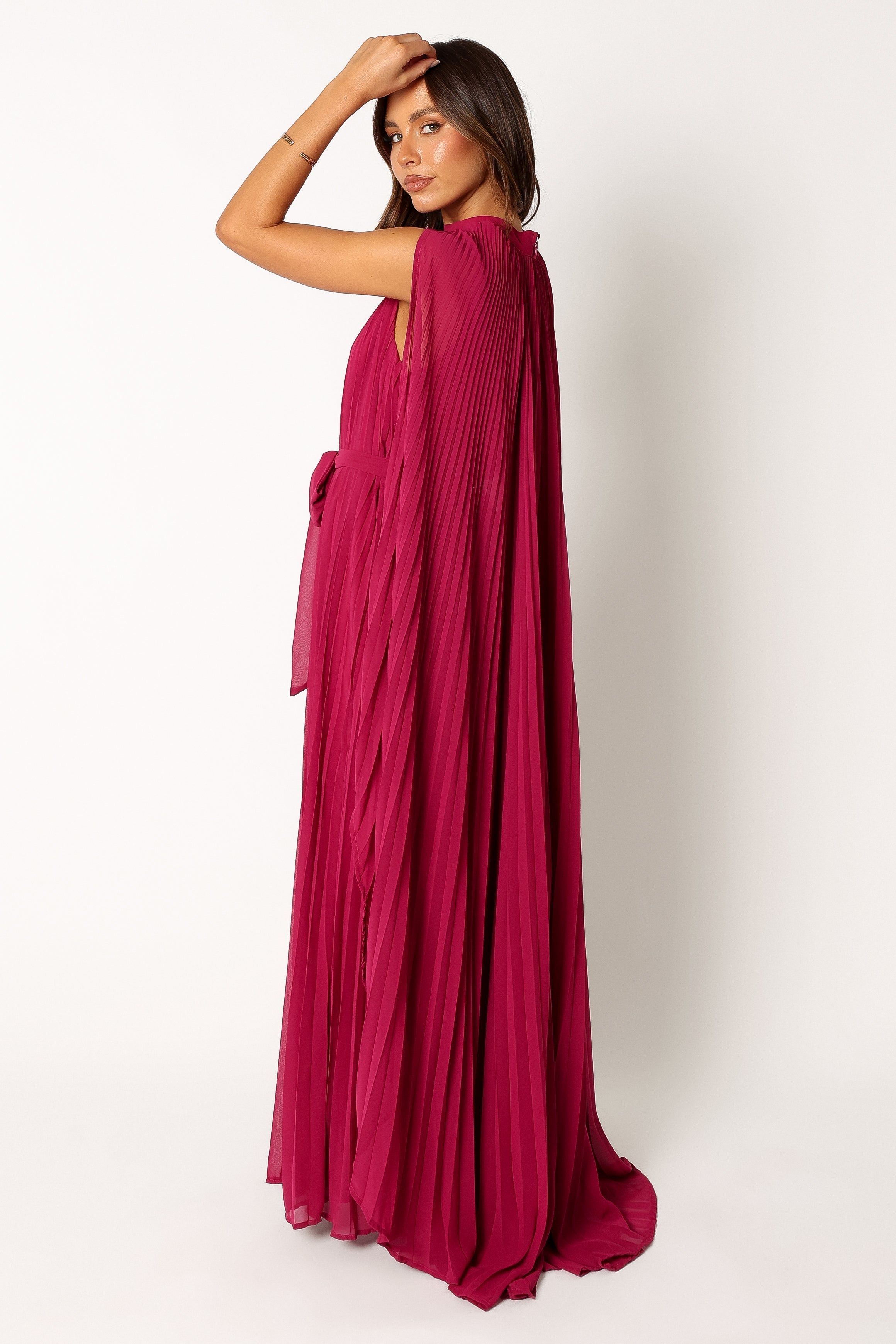 Jems Maxi Dress - Magenta sold by Petal & Pup product image thumbnail 3