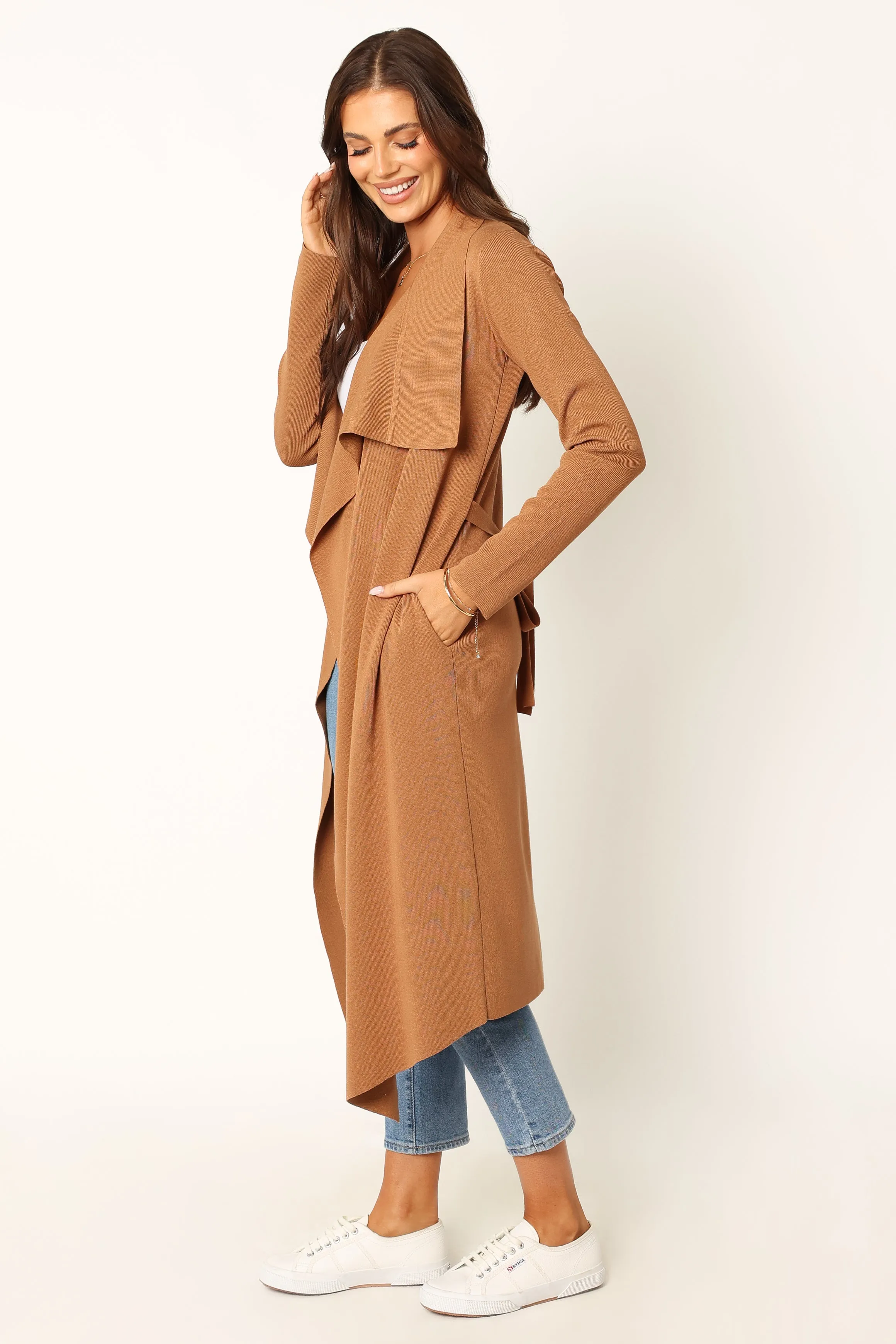 Audrina Cardigan - Camel sold by Petal & Pup product image thumbnail 5