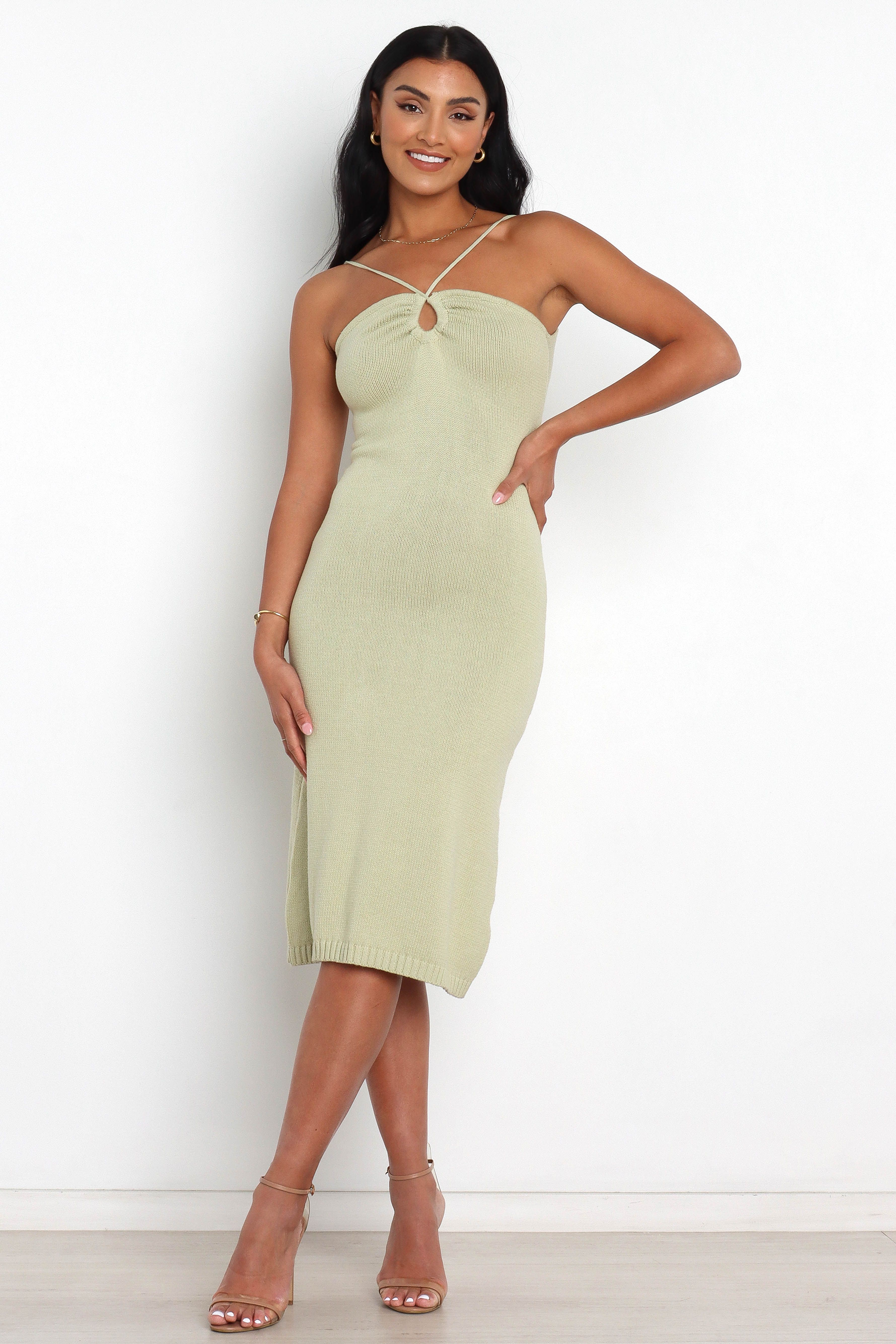 Mia Dress - Green sold by Petal & Pup