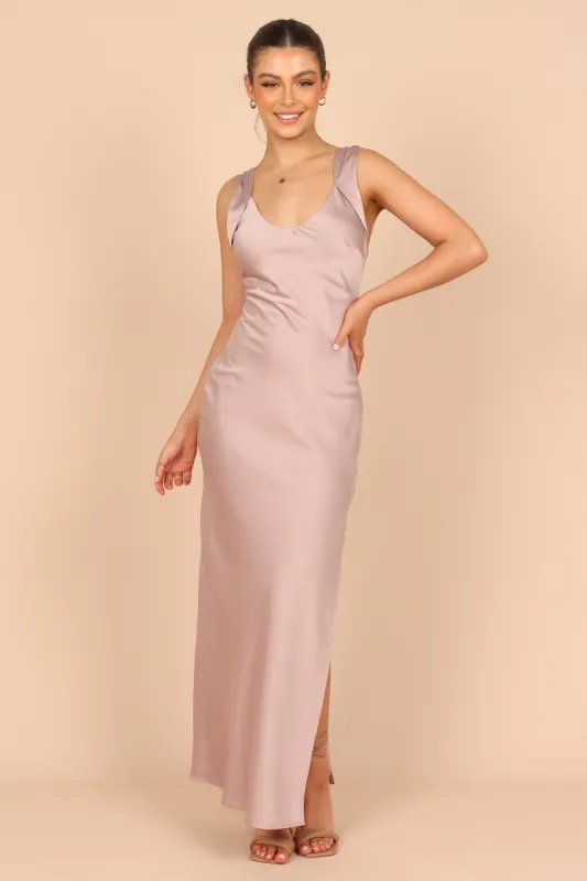 Carnation Cross Back Maxi Dress - Lilac sold by Petal & Pup