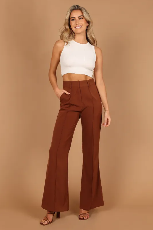 Burland Pant - Brown sold by Petal & Pup