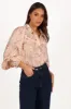 Floria Top - Beige Floral sold by Petal & Pup