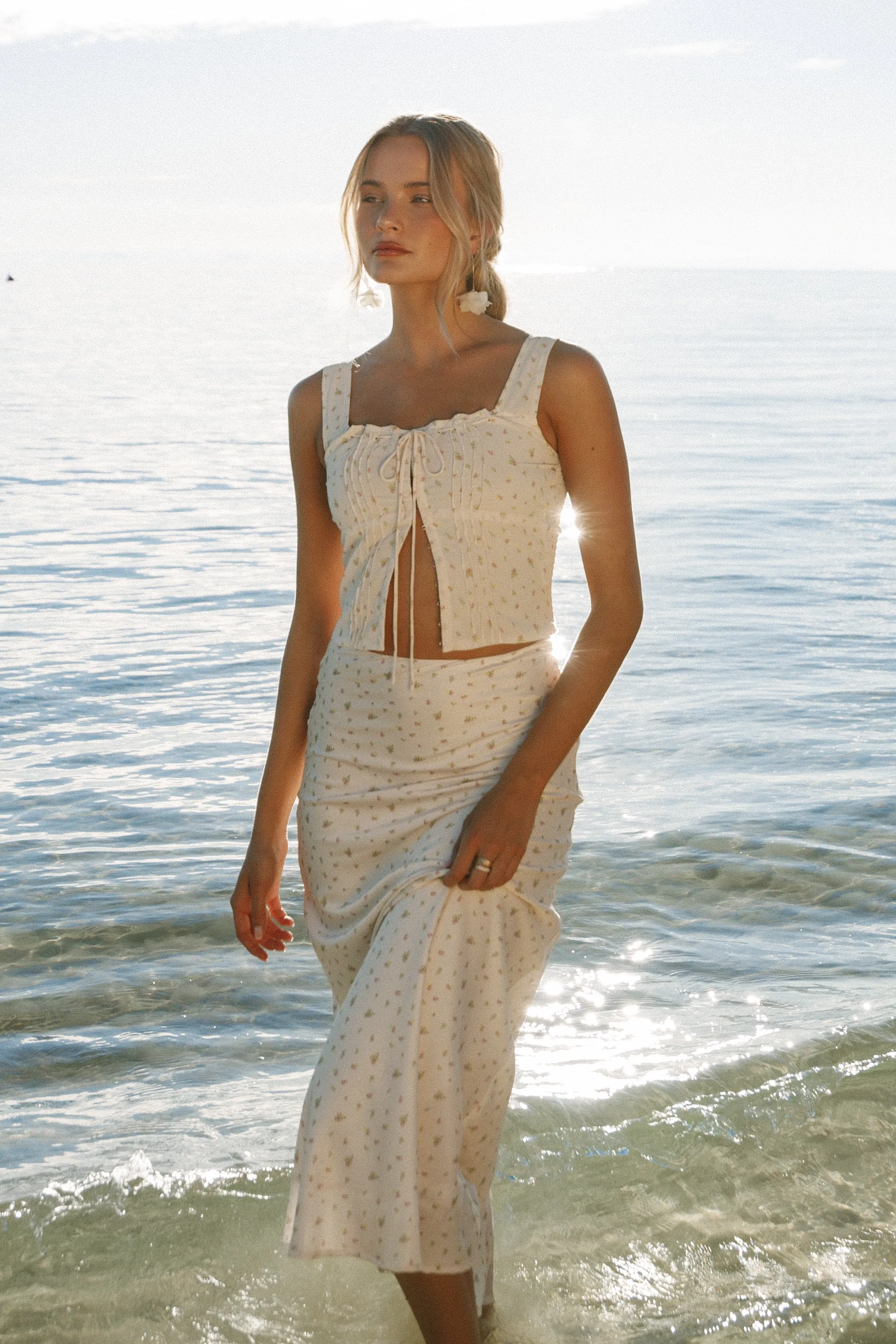 Alice Corset Top - Tiny Blooms sold by Petal & Pup product image thumbnail 2