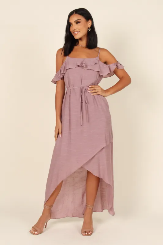 Tarma Maxi Dress - Mauve sold by Petal & Pup