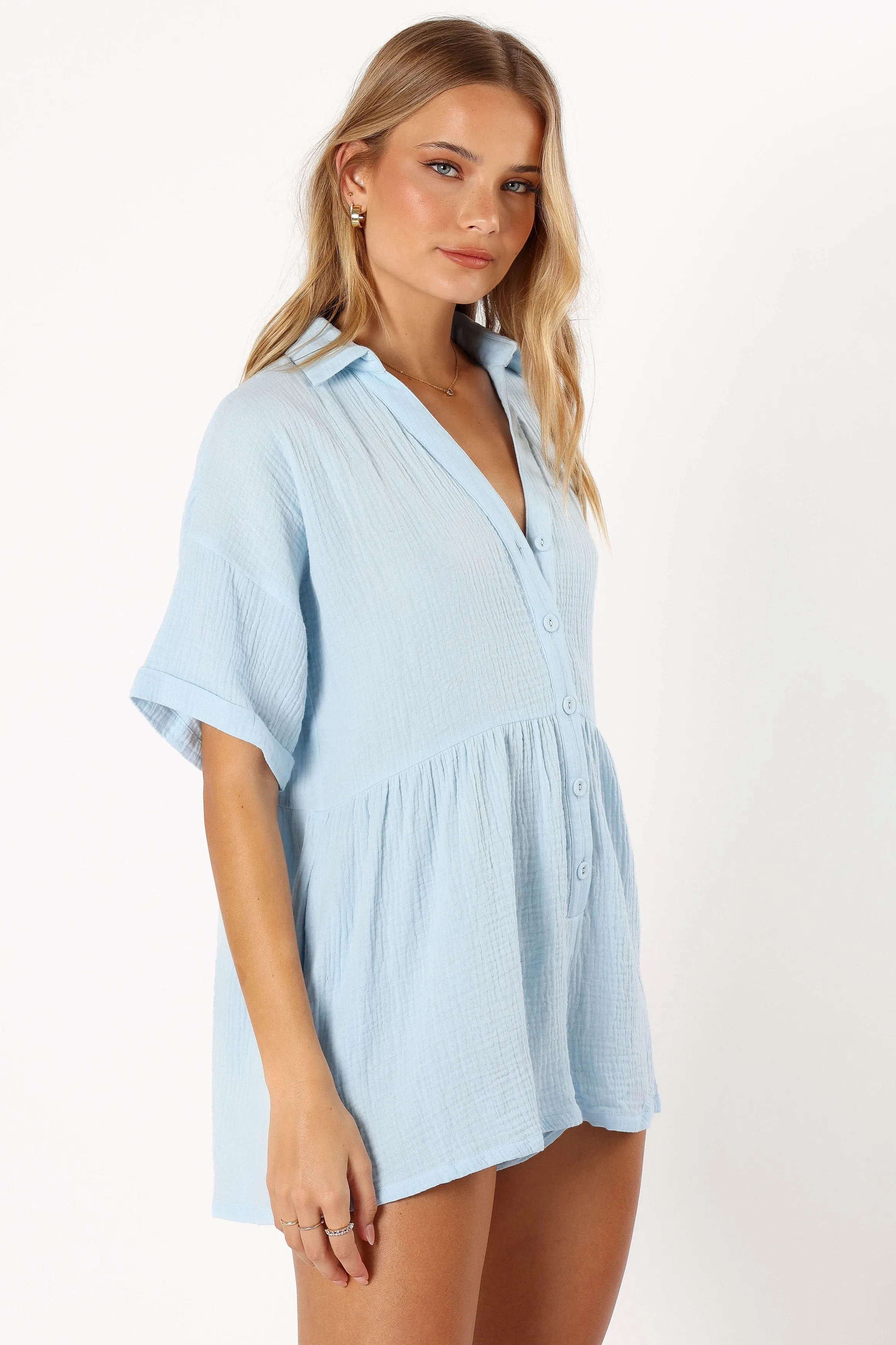 Winny Romper - Blue sold by Petal & Pup product image thumbnail 5