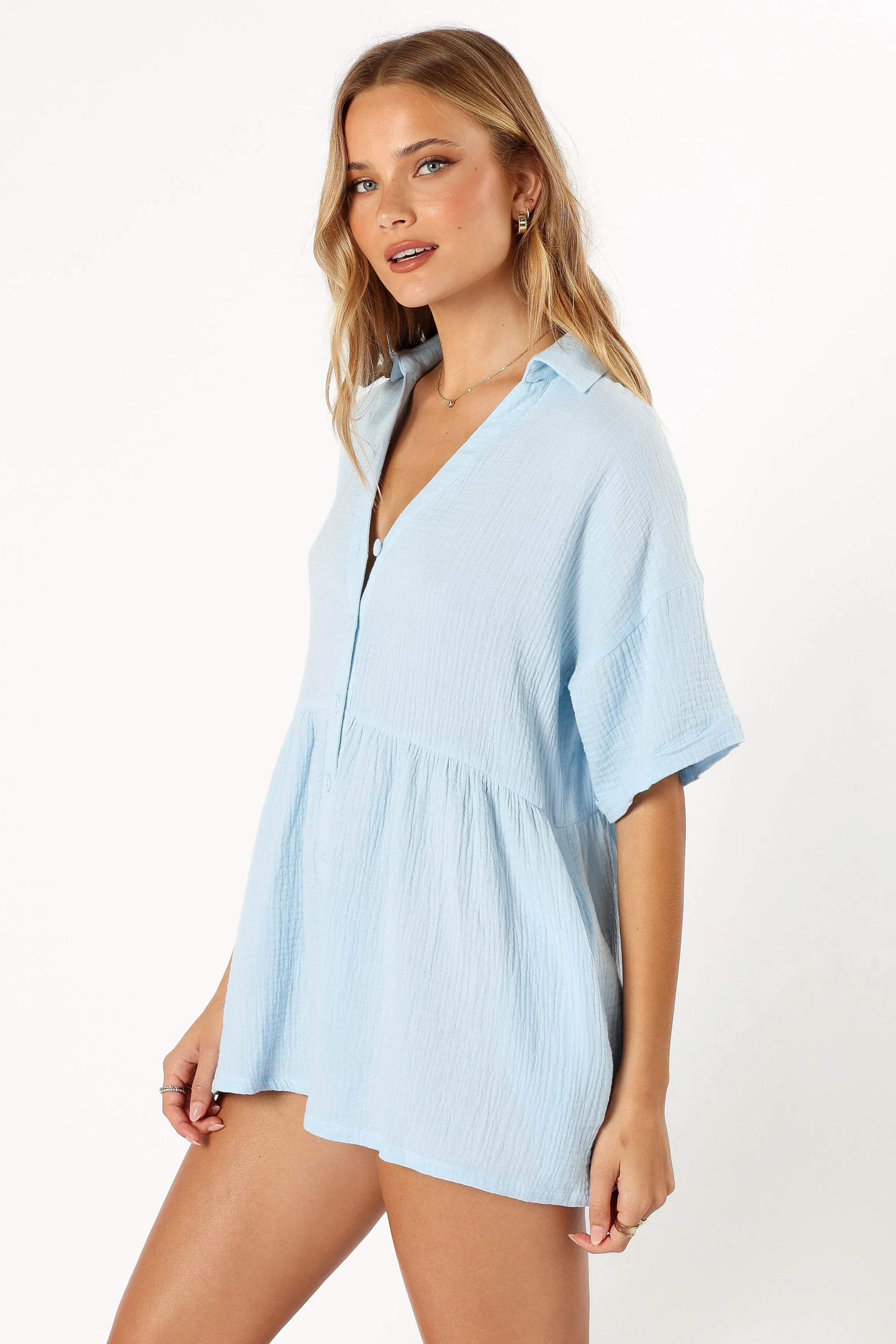 Winny Romper - Blue sold by Petal & Pup product image thumbnail 3