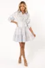 Leigha Mini Dress - Blue sold by Petal & Pup