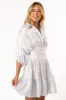 Leigha Mini Dress - Blue sold by Petal & Pup