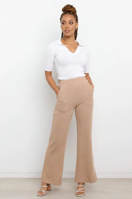 Isha Pants - Beige sold by Petal & Pup