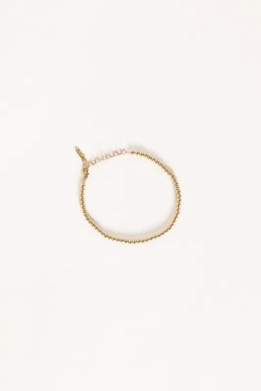 Jaelyn Bracelet - Gold sold by Petal & Pup