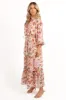 Micah Long Sleeve Midi Dress - Blush sold by Petal & Pup