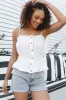 Ariana Top - White sold by Petal & Pup
