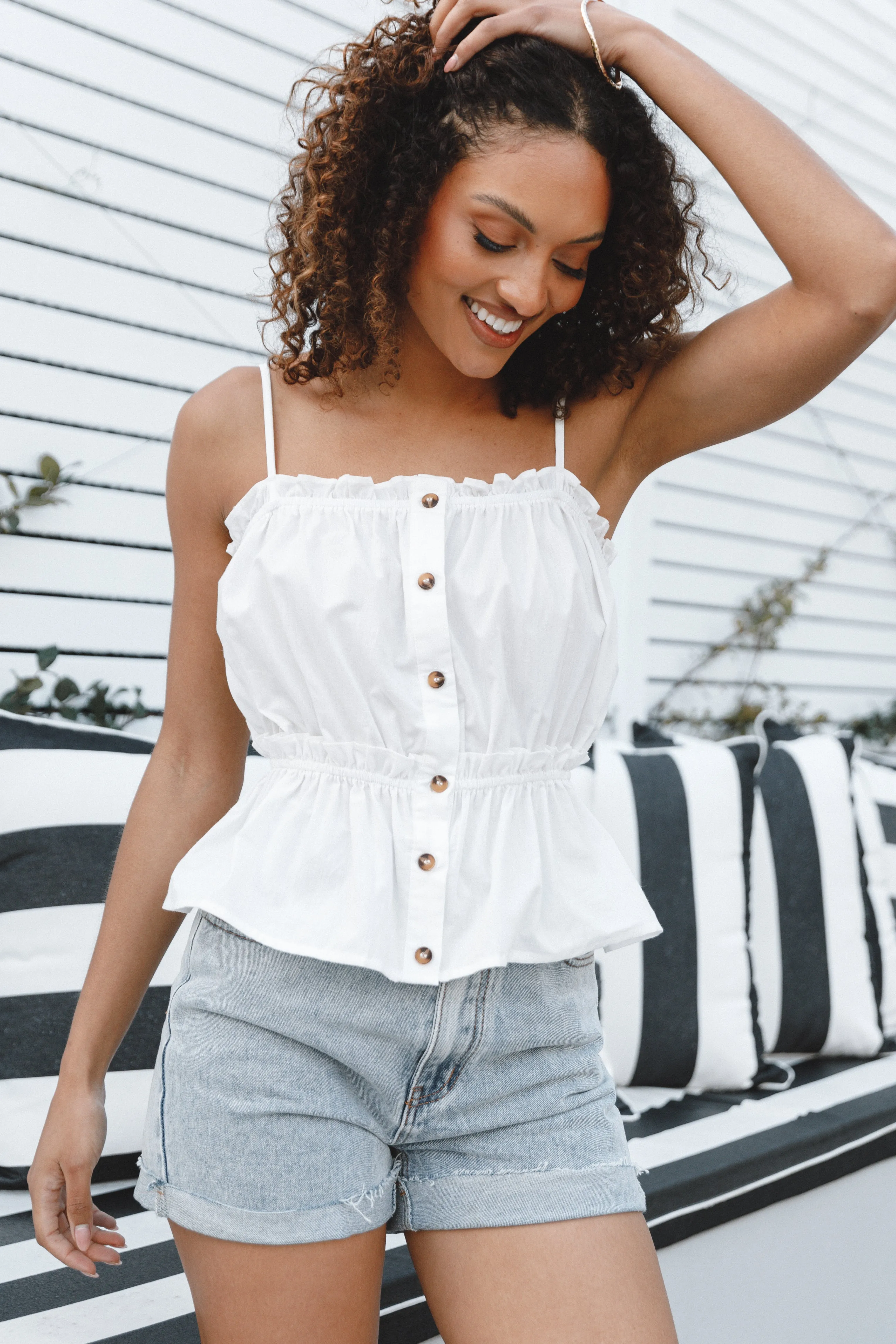 Ariana Top - White sold by Petal & Pup product image thumbnail 3