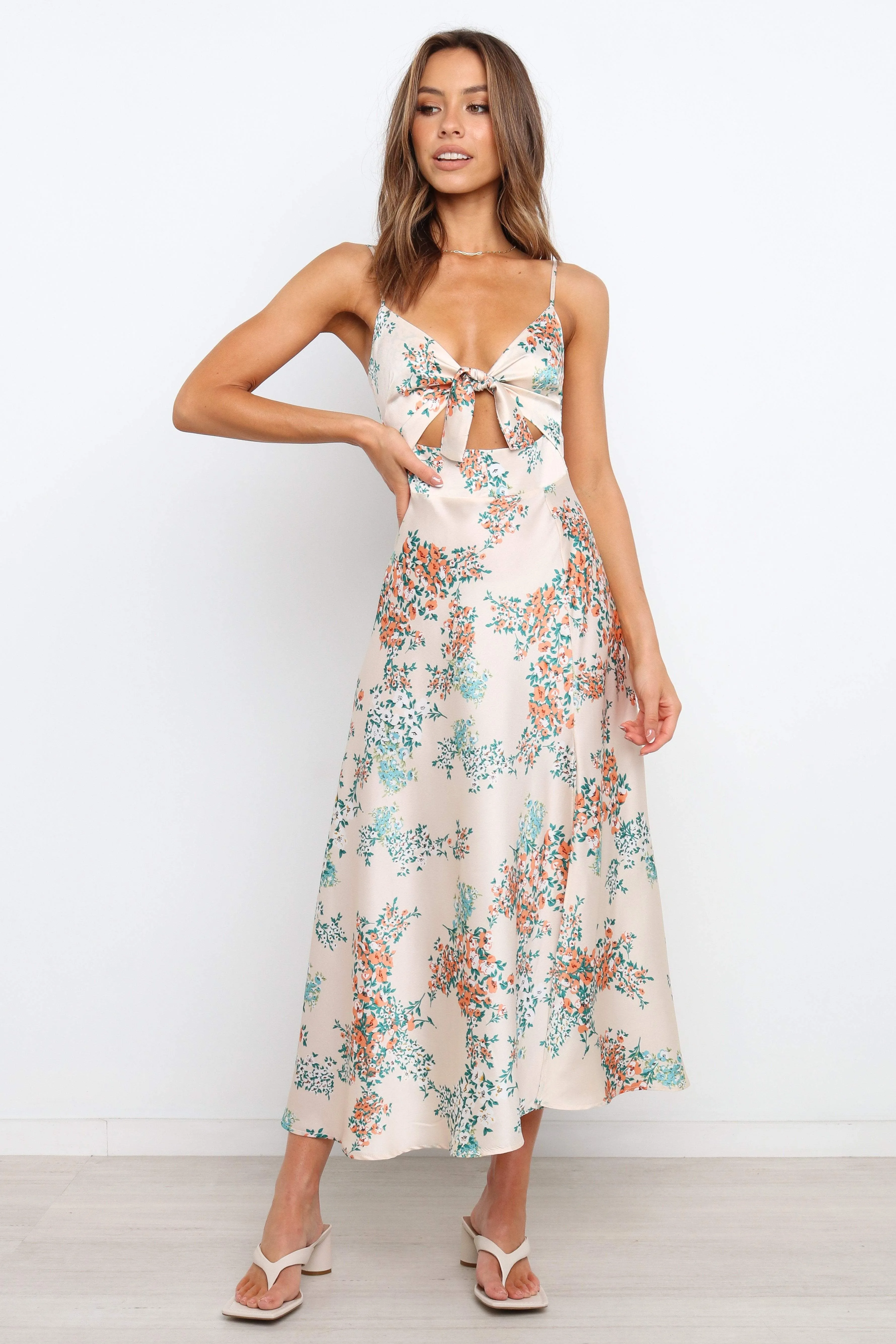 Minka Dress - Champagne sold by Petal & Pup