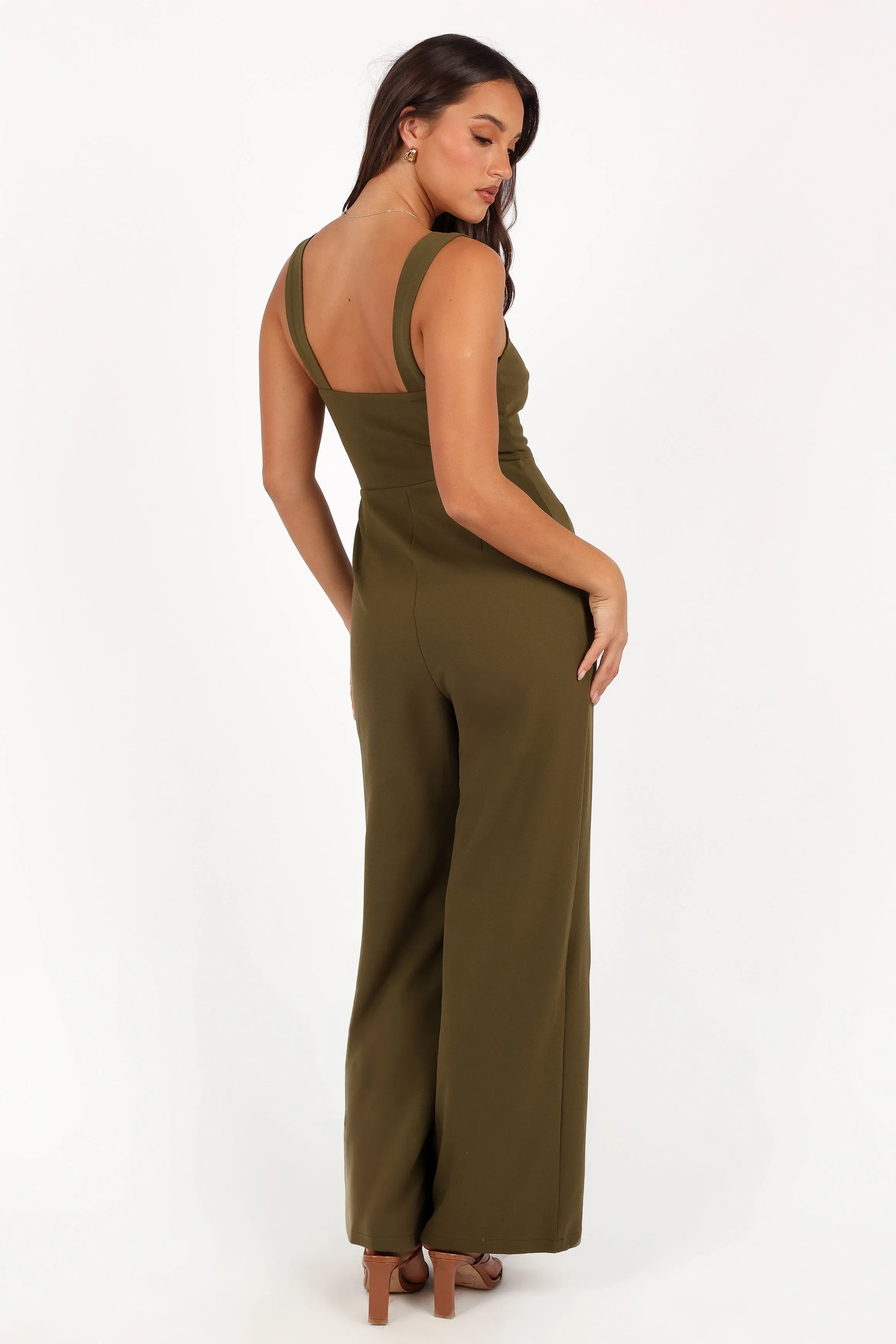 Hyatt Jumpsuit - Olive sold by Petal & Pup product image thumbnail 3