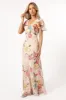 Viola Maxi Dress - Sand Pink sold by Petal & Pup